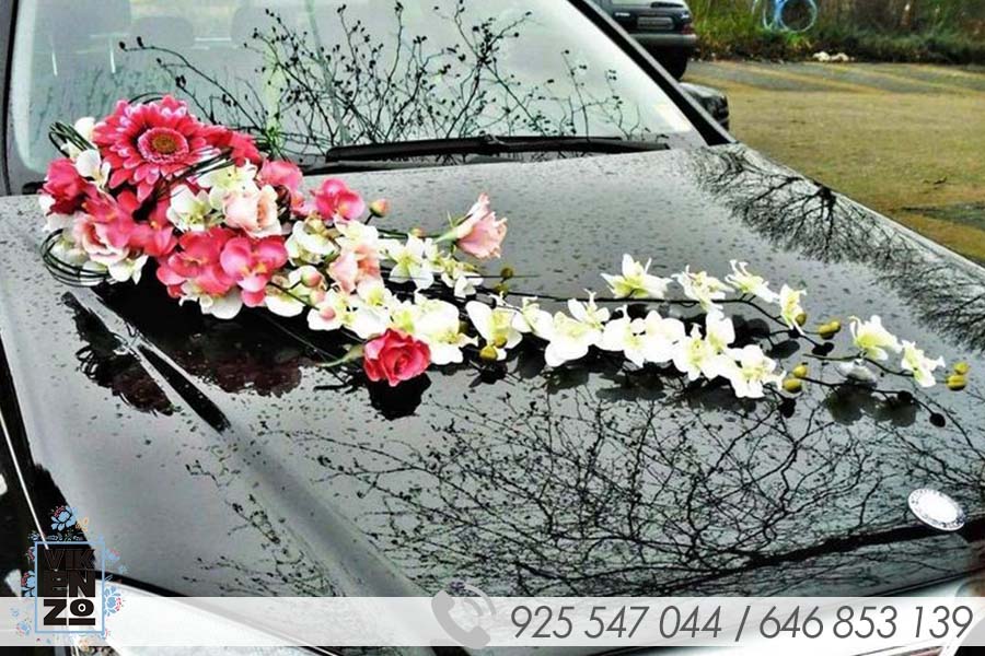 ejemplos decoracion coche boda