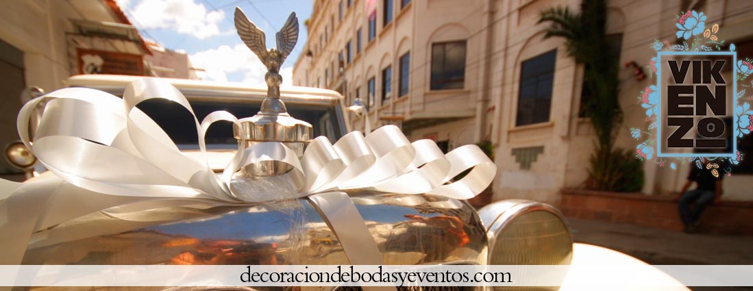 Ideas para decorar tu coche de boda